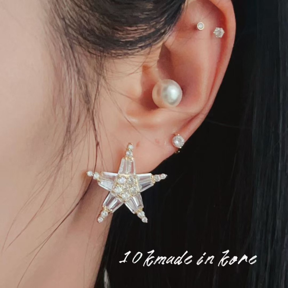 14K 金 イヤピン -012