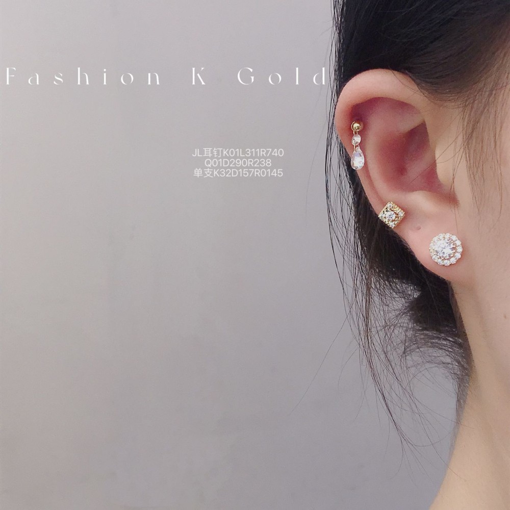 14K 金  イヤピン-070
