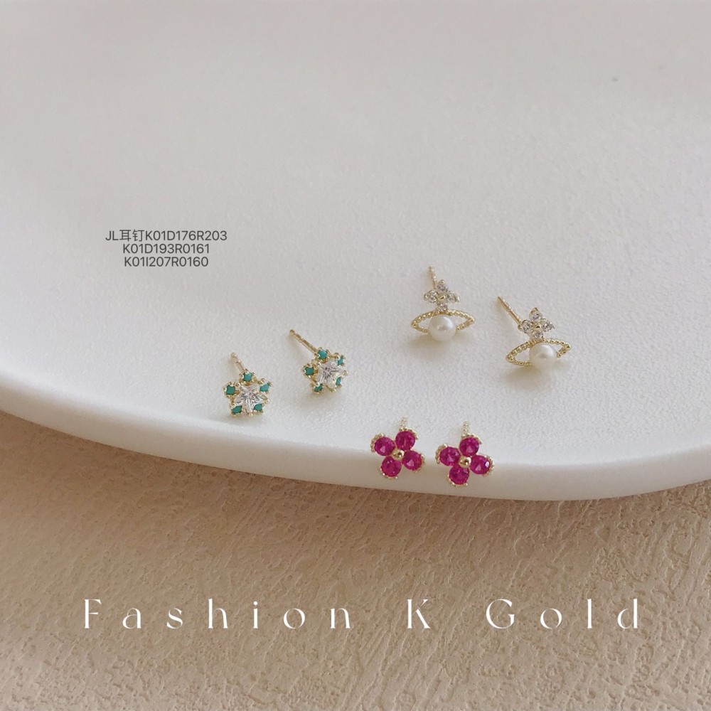14K 金  イヤピン-072