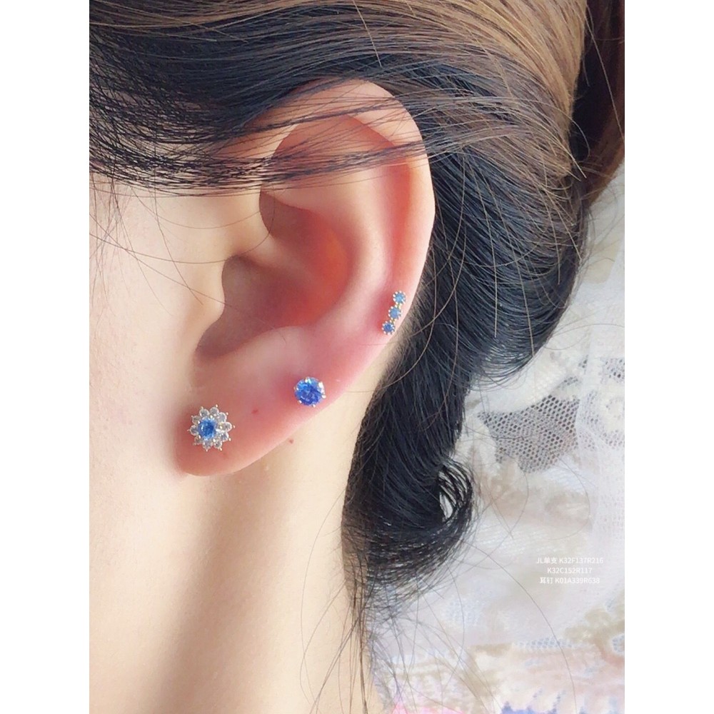 14K 金  イヤピン-093