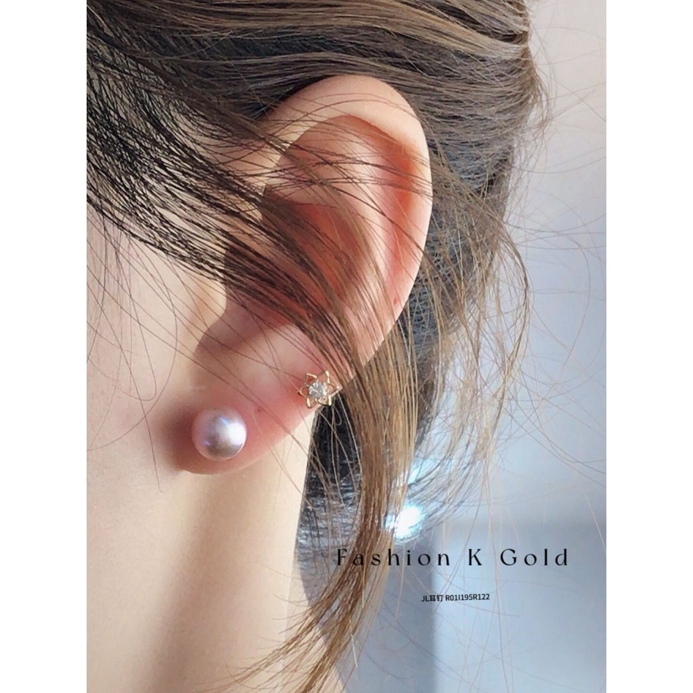 14K 金  イヤピン-102