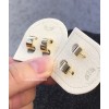 つや出しイヤリング 14K 金-017