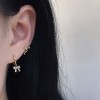 つや出しイヤリング 14K 金-033