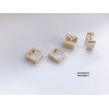 つや出しイヤリング 14K 金-060