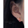 14K 金 ジルコニアイヤリング-014