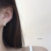 14K 金 ジルコニアイヤリング-044