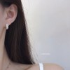 14K 金 ジルコニアイヤリング-045