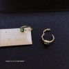 14K 金 ジルコニアイヤリング-048