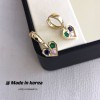 14K 金 ジルコニアイヤリング-054