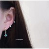14K 金 ジルコニアイヤリング-068