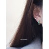 14K 金 ジルコニアイヤリング-081
