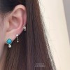 14K 金 ジルコニアイヤリング-083
