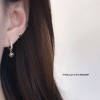 14K 金 ジルコニアイヤリング-085