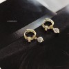 14K 金 ジルコニアイヤリング-095