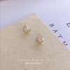 真珠イヤリング 14K 金-002