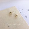 真珠イヤリング 14K 金-003