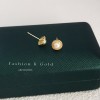 真珠イヤリング 14K 金-010
