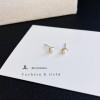 真珠イヤリング 14K 金-014
