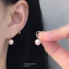 真珠イヤリング 14K 金-023
