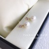真珠イヤリング 14K 金-028