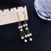 真珠イヤリング 14K 金-090