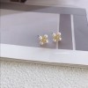 真珠イヤリング 14K 金-120 真珠イヤリング 14K 金-120