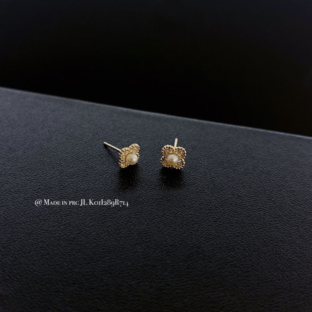 真珠イヤリング 14K 金-126 真珠イヤリング 14K 金-126
