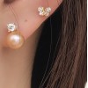 真珠イヤリング 14K 金-181 真珠イヤリング 14K 金-181