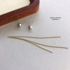 真珠イヤリング 14K 金-218 真珠イヤリング 14K 金-218
