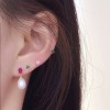 真珠イヤリング 14K 金-219 真珠イヤリング 14K 金-219