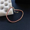  赤黒手紐 ブレスレット  14K 金-030