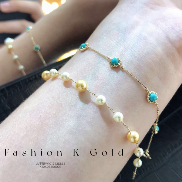 ブレスレット 14K 金-060