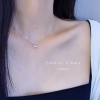 ジルコニアネックレス 14K 金-007