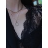 ジルコニアネックレス 14K 金-018