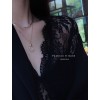 ジルコニアネックレス 14K 金-019