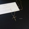 ジルコニアネックレス 14K 金-044