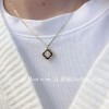 ジルコニアネックレス 14K 金-064