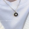 ジルコニアネックレス 14K 金-066