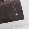 ジルコニアネックレス 14K 金-067