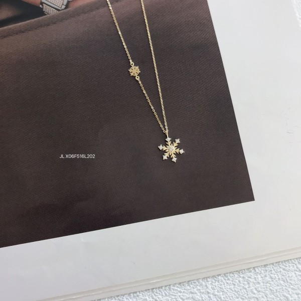 ジルコニアネックレス 14K 金-067