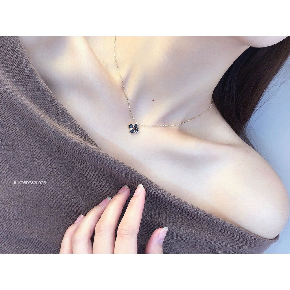 ジルコニアネックレス 14K 金-068