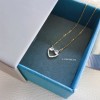 ジルコニアネックレス 14K 金-070