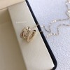 ジルコニアネックレス 14K 金-078
