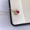 ジルコニアネックレス 14K 金-079