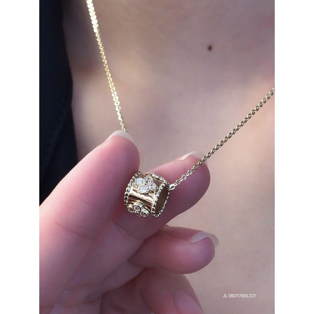 ジルコニアネックレス 14K 金-085