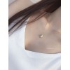 ジルコニアネックレス 14K 金-097