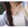 ジルコニアネックレス 14K 金-099