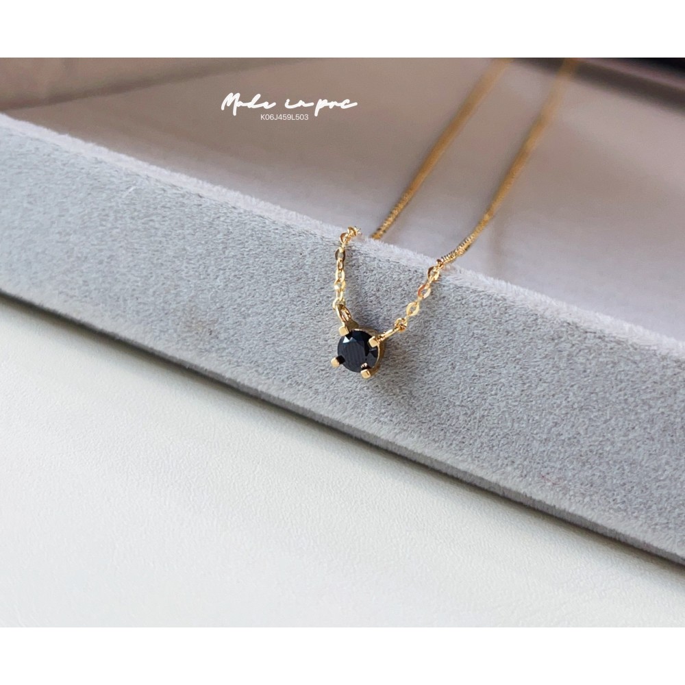 ジルコニアネックレス 14K 金-106