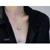 真珠イヤリング 14K 金-050