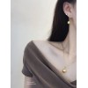 真珠イヤリング 14K 金-060